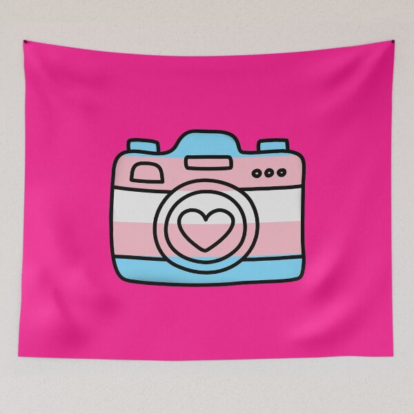 Item preview, Trans Pride Camera designed and sold by LoveGrub.