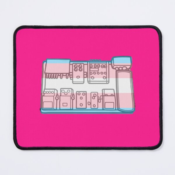 Item preview, Trans Pride Pedal Board designed and sold by LoveGrub.