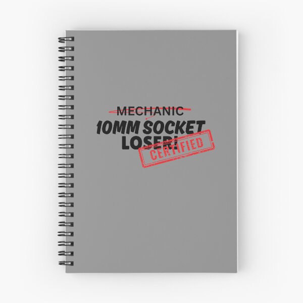 Item preview, Mechanic - 10mm Socket Loser Design designed and sold by SarcastikTeez.