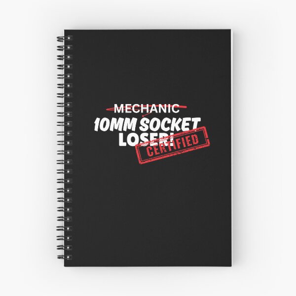 Item preview, Mechanic - 10mm Socket Loser Design designed and sold by SarcastikTeez.