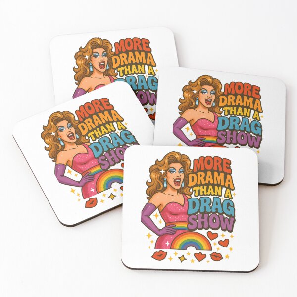 Item preview, More Drama Than A Drag Show Design | Drag Art designed and sold by Haus Of Sin.