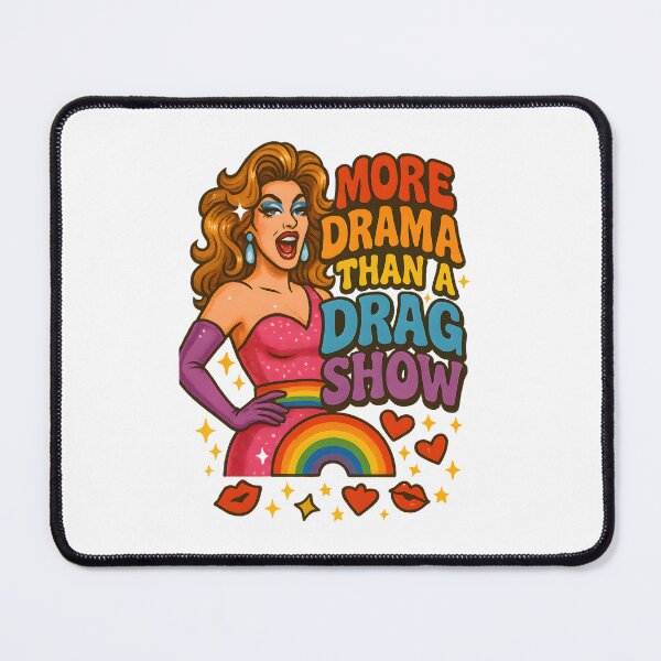 Item preview, More Drama Than A Drag Show Design | Drag Art designed and sold by Haus Of Sin.