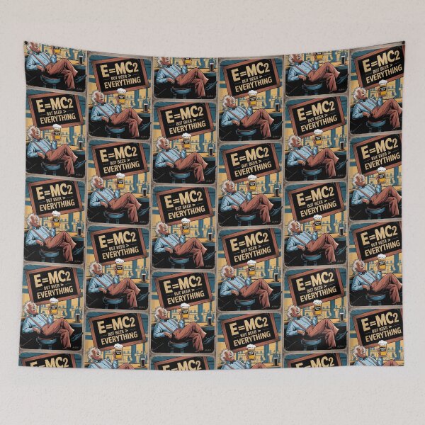 Item preview, albert einstein e=mc2 < but  beer is everything designed and sold by martin max.