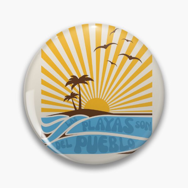 Item preview, Las Playas Son Del Pueblo designed and sold by DesignCollectiv.