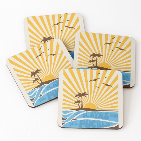Item preview, Las Playas Son Del Pueblo designed and sold by DesignCollectiv.