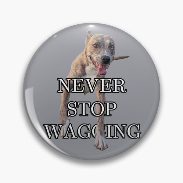 Item preview, ¡Nunca dejes de menear la cola! - Pit Bull designed and sold by CraftsmAnimals.