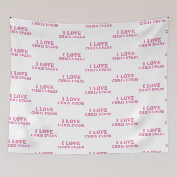Item preview, I Love Chris Evans designed and sold by Jess Designs.