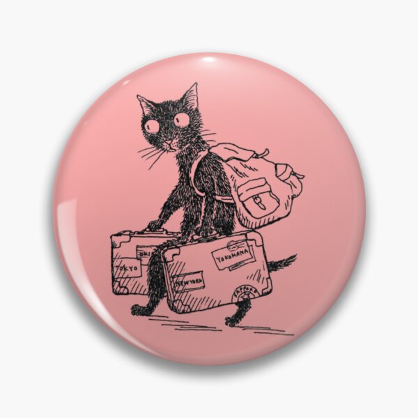 Item preview, Travelling Cat designed and sold by Feather Art.