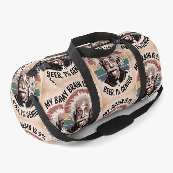 Item preview, albert einstein My Brain is 99% Beer, 1% Genius designed and sold by martin max.