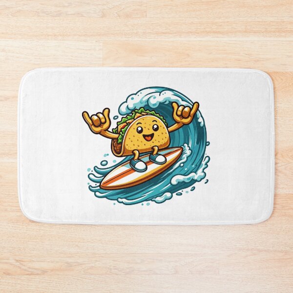 Item preview, Hang Loose Surfing Tacos - Relaxing Surf Vibes designed and sold by H Jonas.