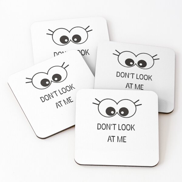 Item preview, Don't look at me T-shirt designed and sold by Anna Maria.