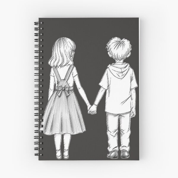 Aperçu de l'œuvre Je marche avec toi. créée et vendue par Dibujolandia.