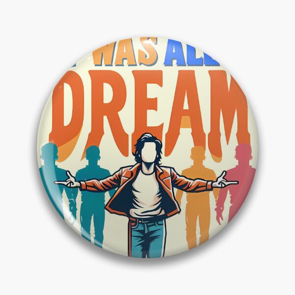 Item preview, It Was All A Dream, typography designed and sold by maxmaj.