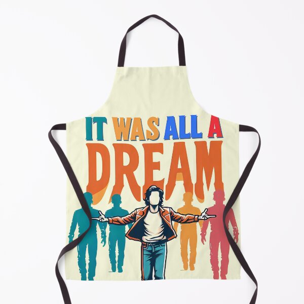 Item preview, It Was All A Dream, typography designed and sold by maxmaj.