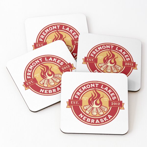 Item preview, Fremont Lakes - Camping Nebraska designed and sold by CattlettArt.