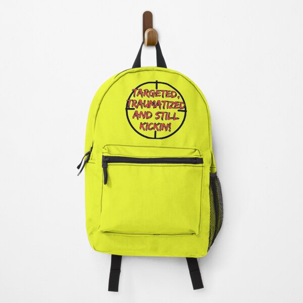 Item preview, Targeted, Traumatized, and Still Kickin' – Bold Survivor Statement Design designed and sold by Rebel Fusion.