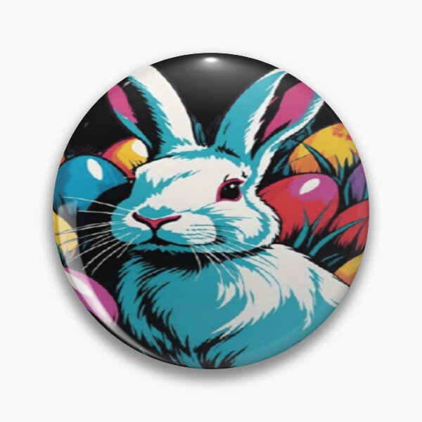 Item preview, Easter rabbit and eggs, designed and sold by DaliaSabryTee.