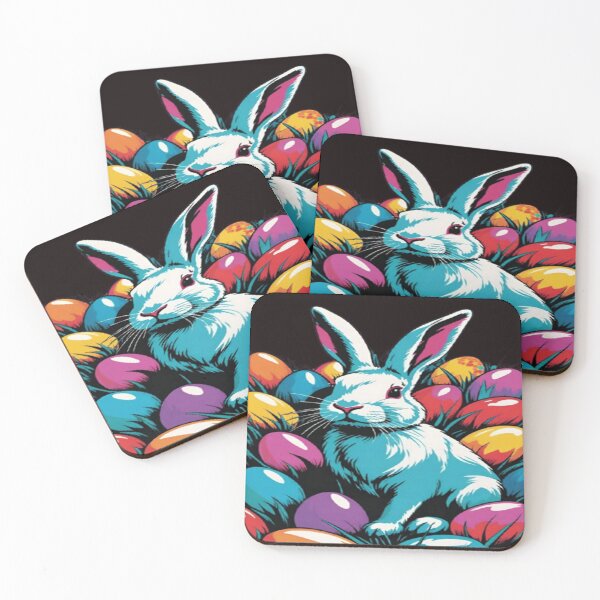Item preview, Easter rabbit and eggs, designed and sold by DaliaSabryTee.