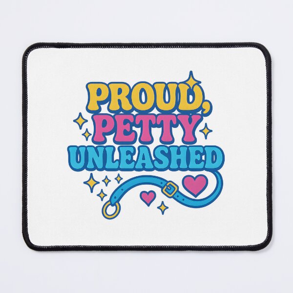 Item preview, Proud Petty Unleashed Queer Kink Collar designed and sold by Haus Of Sin.