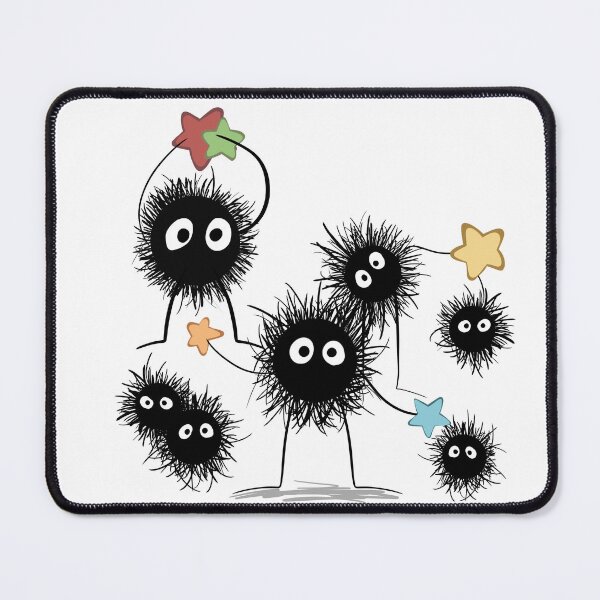 Item preview, Group of soot sprites with stars designed and sold by L0uch4n.