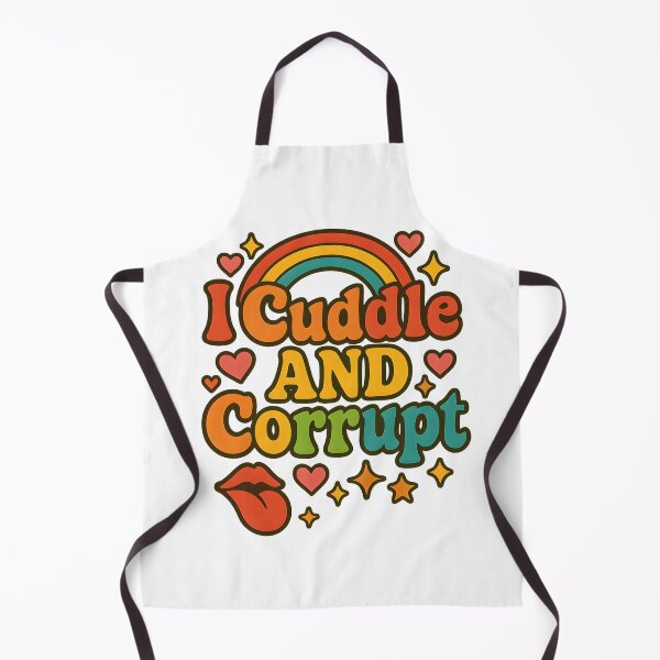 Item preview, I Cuddle And Corrupt Queer Kink Rainbow designed and sold by Haus Of Sin.