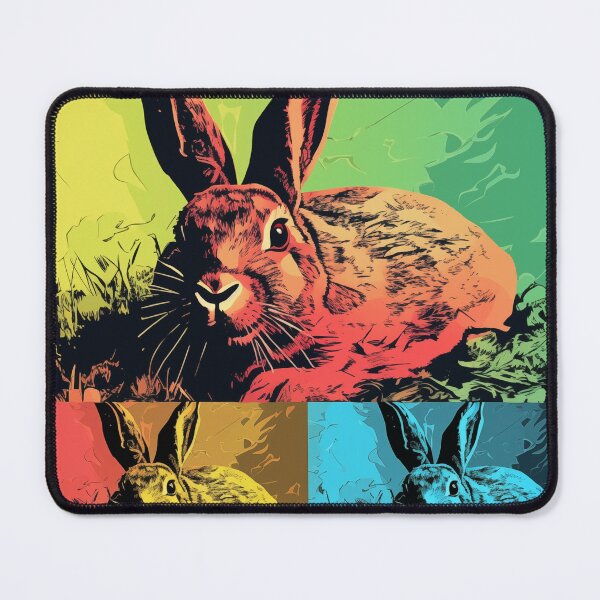 Item preview, Rabbit Popart designed and sold by RedHandedOD.