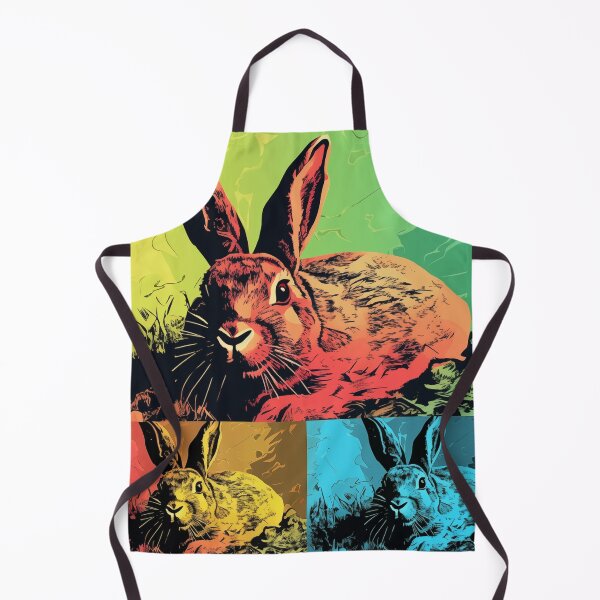 Item preview, Rabbit Popart designed and sold by RedHandedOD.