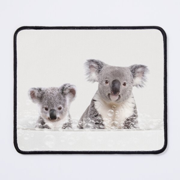 Item preview, Baby Koala in Bathtub, Neutral Print, Koala Bathing, Animals in Bathtub Art by Synplus designed and sold by synplus.