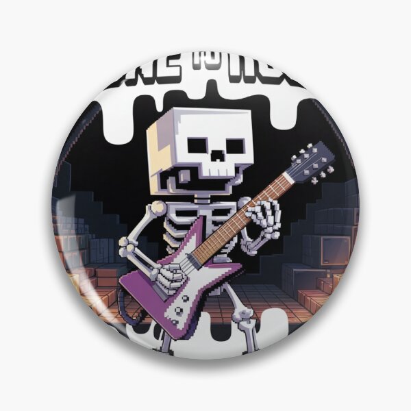 Item preview, Bone to Rock – Cinematic Minecraft Skeleton Art designed and sold by Pixel Dynamo.