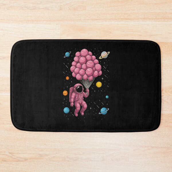 Item preview, Astronaut Balloon Planets Space Galaxy Girls Kids Toddler  designed and sold by facegm.