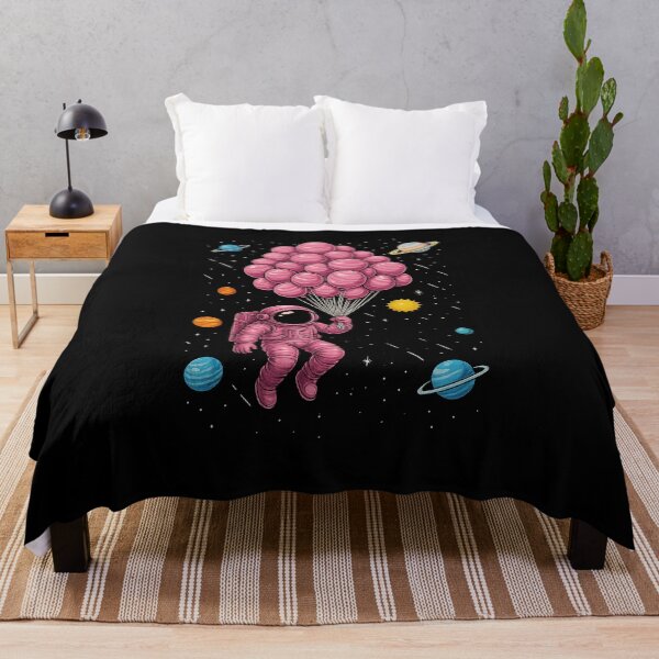 Item preview, Astronaut Balloon Planets Space Galaxy Girls Kids Toddler designed and sold by facegm.