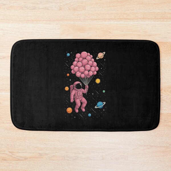 Item preview, Astronaut Balloon Planets Space Galaxy Girls Kids Toddler designed and sold by facegm.