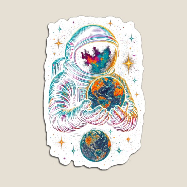 Item preview, Astronaut Planets Astronaut Science Space designed and sold by facegm.