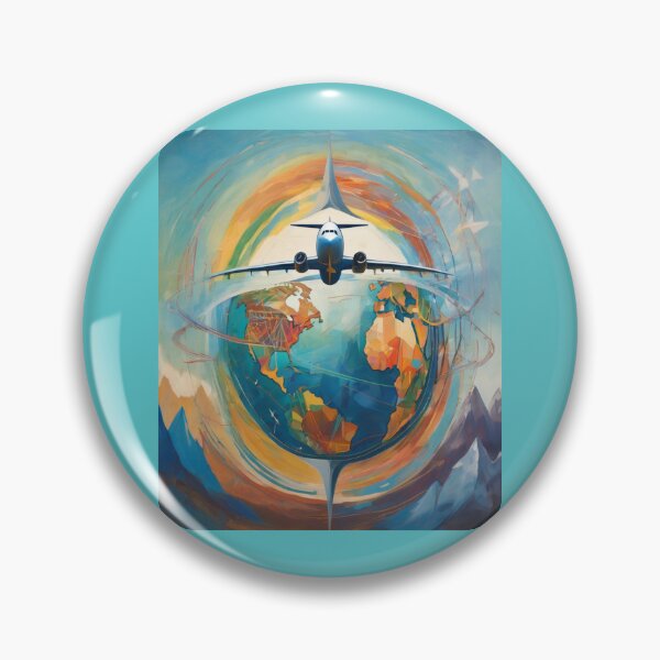 Item preview, "Global Connection: Flight of Discovery" designed and sold by Artisticanvas.
