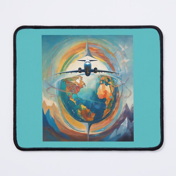 Item preview, "Global Connection: Flight of Discovery" designed and sold by Artisticanvas.