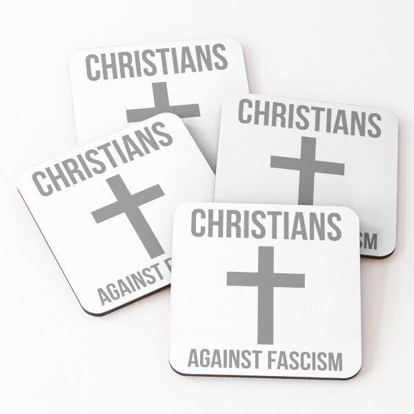 Item preview, Christians against fascism  designed and sold by Rachel the Artist .