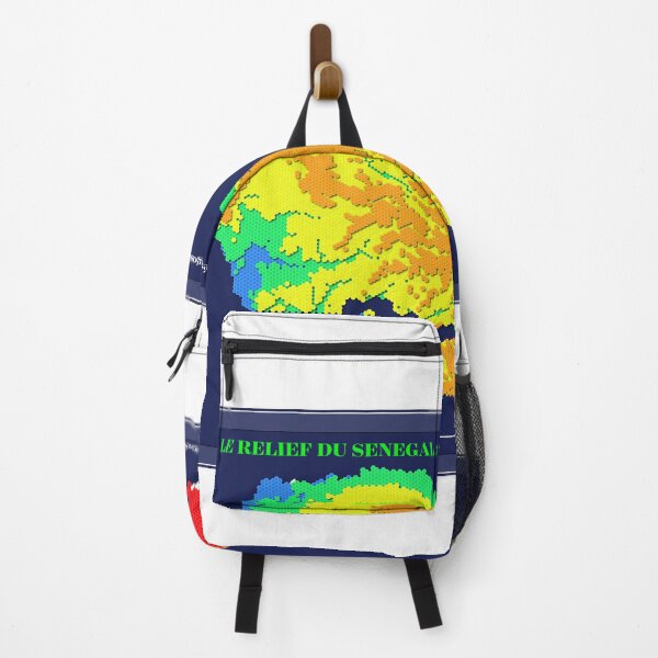 Item preview, Modern Topographic map of Senegal designed and sold by GeoTechDev.