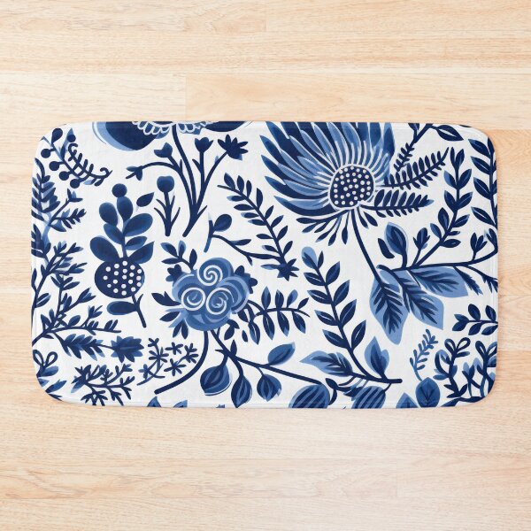 Item preview, Blue Cottage core flowers designed and sold by cult-andromeda.
