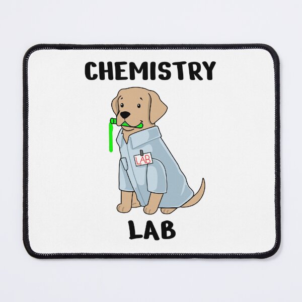 Item preview, Funny chemistry lab dog designed and sold by Modern-Phantom.