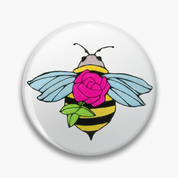Item preview, The Rose Bee designed and sold by magicgardenart.