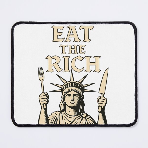 Item preview, Statue of Liberty Fights Oligarchy (Transparent) designed and sold by Horizon Made.