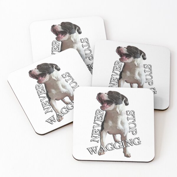 Item preview, Never Stop Wagging! - Staffordshire Bull Terrier designed and sold by CraftsmAnimals.