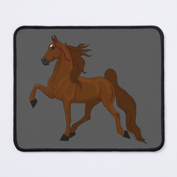 Item preview, Cartoon Chestnut American Saddlebred Horse designed and sold by DappledMoon.