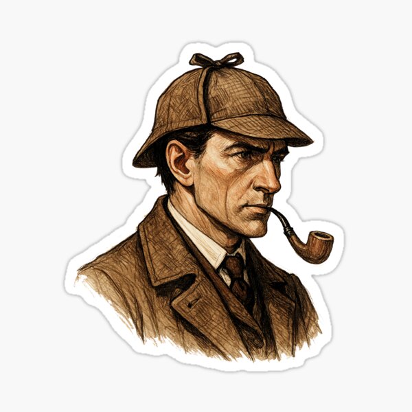 Item preview, Detective - Sherlock Holmes designed and sold by 1artcolor.