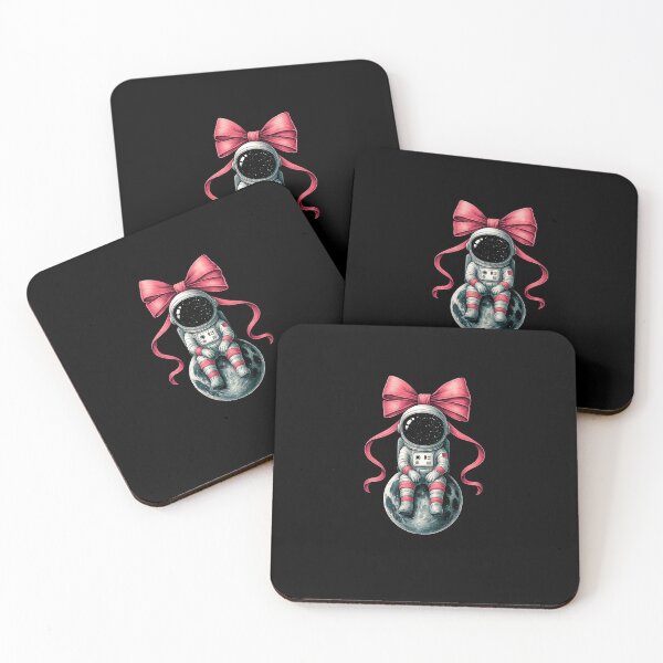 Item preview, Coquette Bow Astronaut Space Pink Ribbon Mom Mothers Day designed and sold by diyoor.