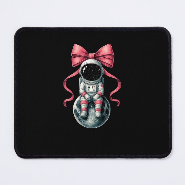 Item preview, Coquette Bow Astronaut Space Pink Ribbon Mom Mothers Day designed and sold by diyoor.