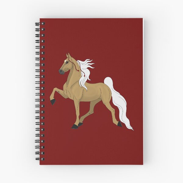 Item preview, Cartoon Palomino American Saddlebred Horse designed and sold by DappledMoon.