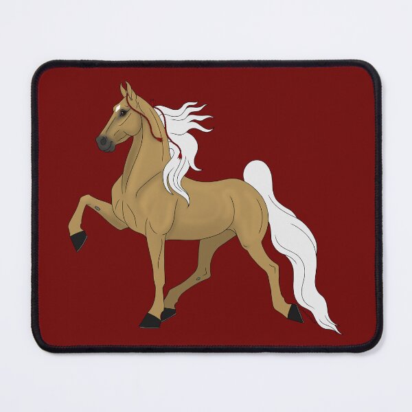 Item preview, Cartoon Palomino American Saddlebred Horse designed and sold by DappledMoon.