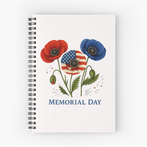 Item preview, Cute Memorial Day Flowers Shirt for Womens Patriotic Graphic designed and sold by diyoor.