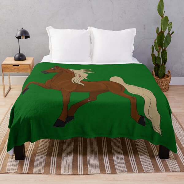 Item preview, Cartoon Chestnut American Saddlebred Horse designed and sold by DappledMoon.